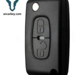 2Buttons 1608480080 ID46 433MHz Flip Key for Citroen C-Crosser (Dates TBC)