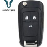 3Buttons V2T01060512 GM13500223 46CHIP 315MHz Flip Key for Chevrolet Cruze