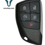 4+1Buttons YG0G21TB2 13541559 434MHz Smart Key for Chevrolet Suburban / Tahoe