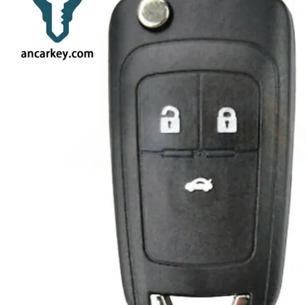 3Buttons 5WK50079 46CHIP 433MHz Flip Key for Chevrolet Cruze