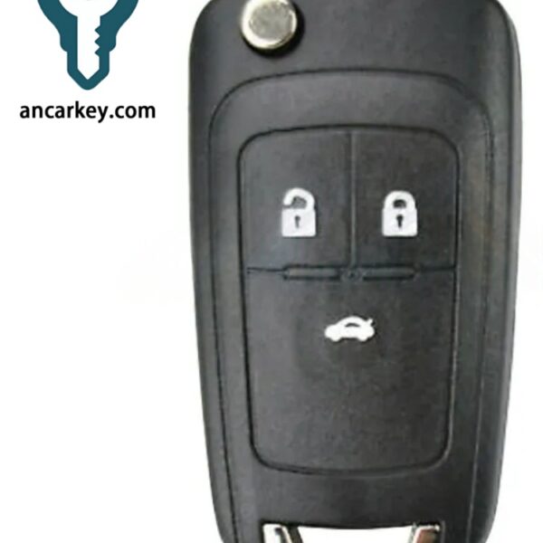 3Buttons PCF7952E/ HITAG 2/ 46 CHIP HU100 ASK433.92MHz Flip Key for Chevrolet Cruze
