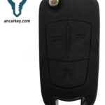 3Buttons 20843299 ID46 DWO5 433 MHz Flip Key for Chevrolet Captiva
