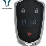 4+1Buttons 13598516/13510245 HYQ2EB 433MHz for Cadillac XTS & XT5