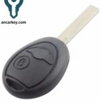2 BUTTONS Car Key Case Shell Styling Entry Cover For BMW Mini Cooper R50 R53 Remote Entry Cover Replacement