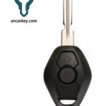3 Buttons EMW System PCF7935 CHIP 433MHz Head Key for BMW