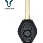 3 Buttons EMW System PCF7935 CHIP 433MHz Head Key for BMW