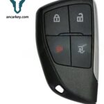 3+1Buttons YG0G21TB2 49CHIP 433MHz Smart Key for Buick Envision