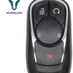5+1button 13508414 HYQ4EA 433MHz Smart Key for Buick Lacrosse