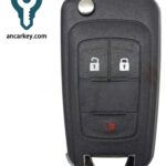 2+1button OHT01060512 20873621/ 20873623 315MHz Flip Key for Buick