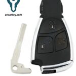 3 Buttons NEC chip HU64 Blade 315MHz/433MHz for 2005 Benz Model Modified Remote Key