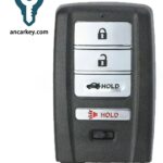 3+1 Buttons KR5V2X 47CHIP 433MHz Smart Key for Acura