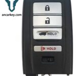 3+1button 72147-TJB-A01(Drive1) KR5T21 433MHz Smart Key for Acura RDX