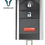 2+1button 314MHz 72147-TX4-A51 KR5434760 Smart Key for Acura RDX