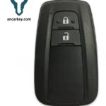 2Buttons 89904-42170 B2T2K2R PAGE1 AA 433MHz Smart Key for 2019-2020 Toyota RAV4