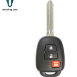 3+1Buttons B51TE / B71TH 89070-52D70 H CHIP / G CHIP 314MHz Head Key for Toyota Yaris / Corolla