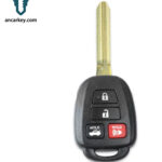 3+1Buttons HYQ12BDM 4D-G CHIP / H CHIP 314MHz Head Key for Toyota Camry / Corolla