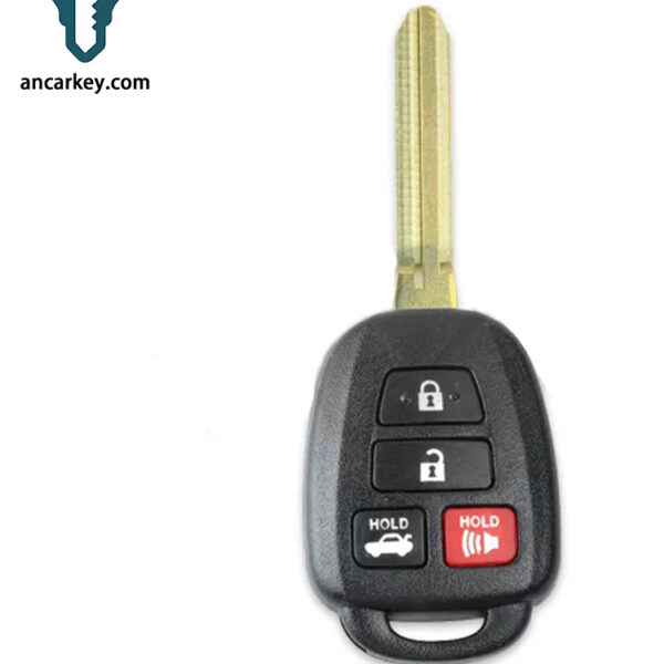 3+1Buttons HYQ12BDM 4D-G CHIP / H CHIP 314MHz Head Key for Toyota Camry / Corolla