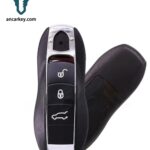 3 Buttons 7PP959753BS HU66 49CHIP ASK434MHz Smart Key for Porsche Cayenne