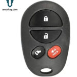3+1 btn Split Remote Control GQ43VT20T 89742-AE020 1470A-1T 315MHz for 2004-2013 Toyota Sienna