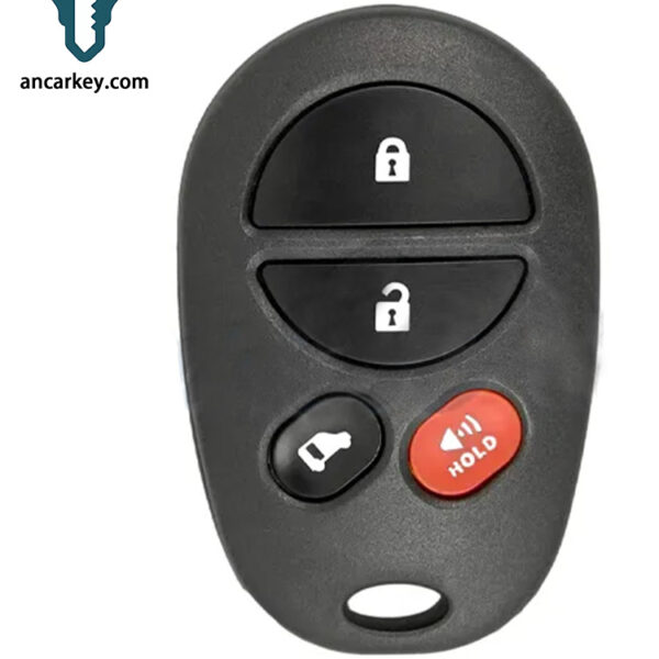 3+1 btn Split Remote Control GQ43VT20T 89742-AE020 1470A-1T 315MHz for 2004-2013 Toyota Sienna
