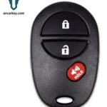 2+1 btn Split Remote Control GQ43VT20T 89742-AE010 / 89742-AE011 1470A-1T 315MHz for 2007-2018 Toyota Tundra 2005-2016 Toyota Tacoma 2004-2017 Toyota