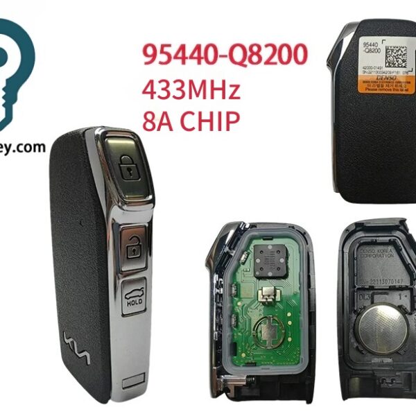 Kia Smart Card Car Key 433MHz 4A Chip (P/N: 95440-Q8200)