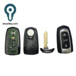 Genuine Geely Emgrand/EC7/Borui Flip Key Fob - 433MHz ID46 Chip (OEM Replacement)