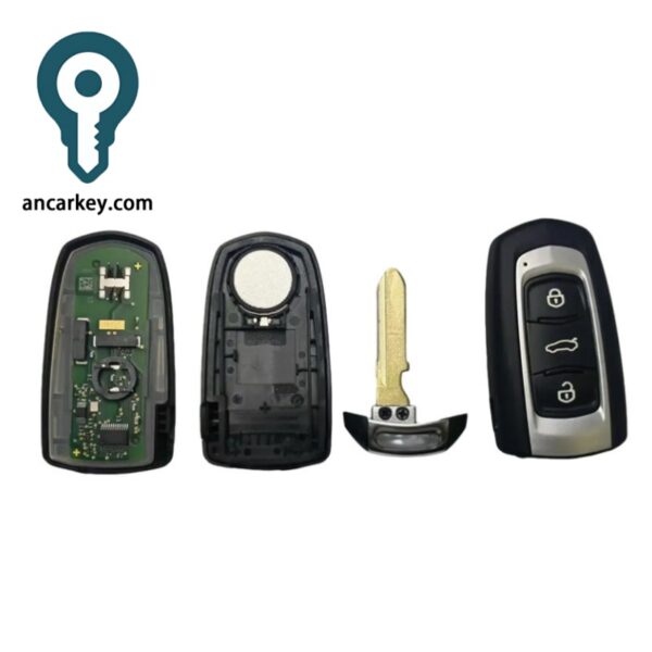 Genuine Geely Emgrand/EC7/Borui Flip Key Fob - 433MHz ID46 Chip (OEM Replacement)