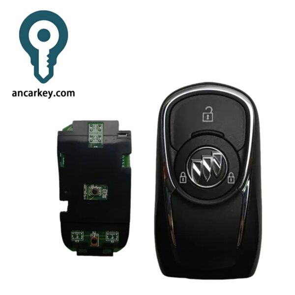 Factory Direct Buick 2-Button Smart Key - Genuine 433MHz 4A-Chip Fob