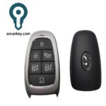 Genuine OEM New Hyundai 6-Button Smart Key Fob 433MHz 47 Chip Remote Car Key
