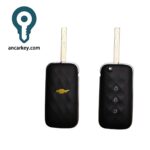 Compatible with Factory Overseas Chevrolet Remote Folding Key - 433MHz 47 Chip 3-Button Car Key