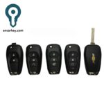 Compatible with Factory Chevrolet Folding Key - 315/433MHz 46/46E/4A Chip Car Key