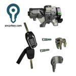 Genuine Maxus Key & Lock Set 433MHz 47 Chip (P/N: C00144927) - Complete Ignition & Door Lock Kit